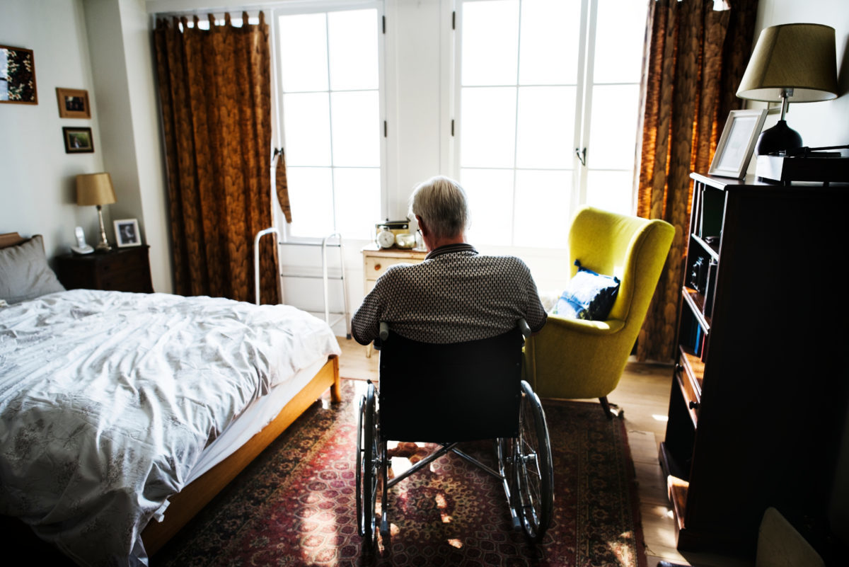 elderly man neglected at a nursing home in Canton, GA