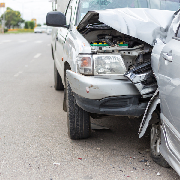 rear-end collision photo