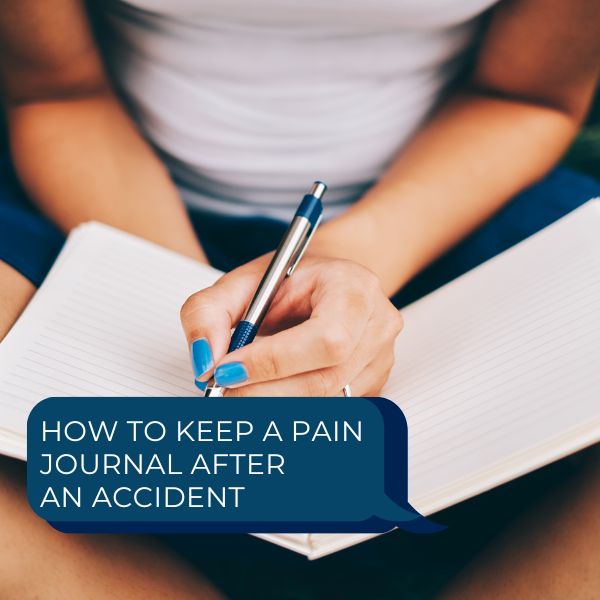 Keeping a Pain Journal After An Accident | Geiger Legal Group, LLC